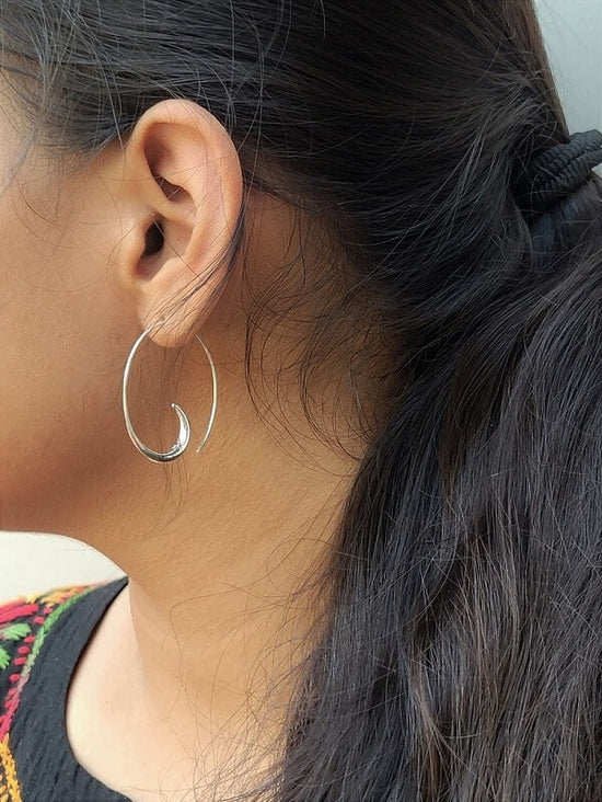 Amazon.com: Little Sterling Silver Hoop Earrings. Mini 10mm, Thin 24 Gauge  Hypoallergenic Perfect for Sensitive Ears Solid 925 Sterling Silver Huggie  Minimalist Hoops : Handmade Products